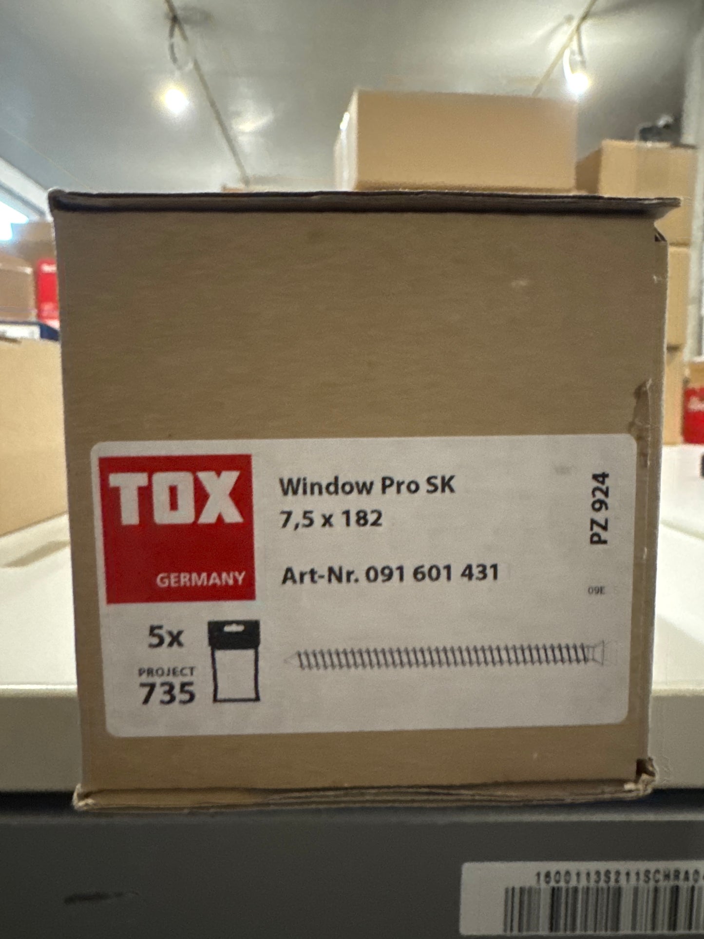 TOX Fensterrahmenschrauben