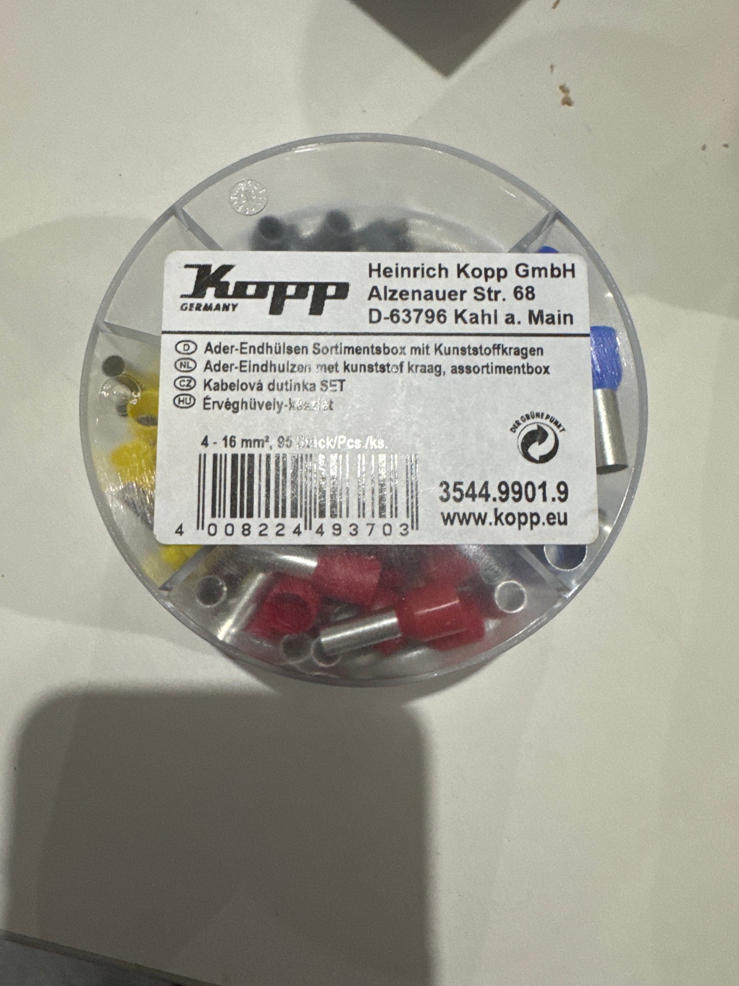 Kopp Aderendhülsen Sortiment