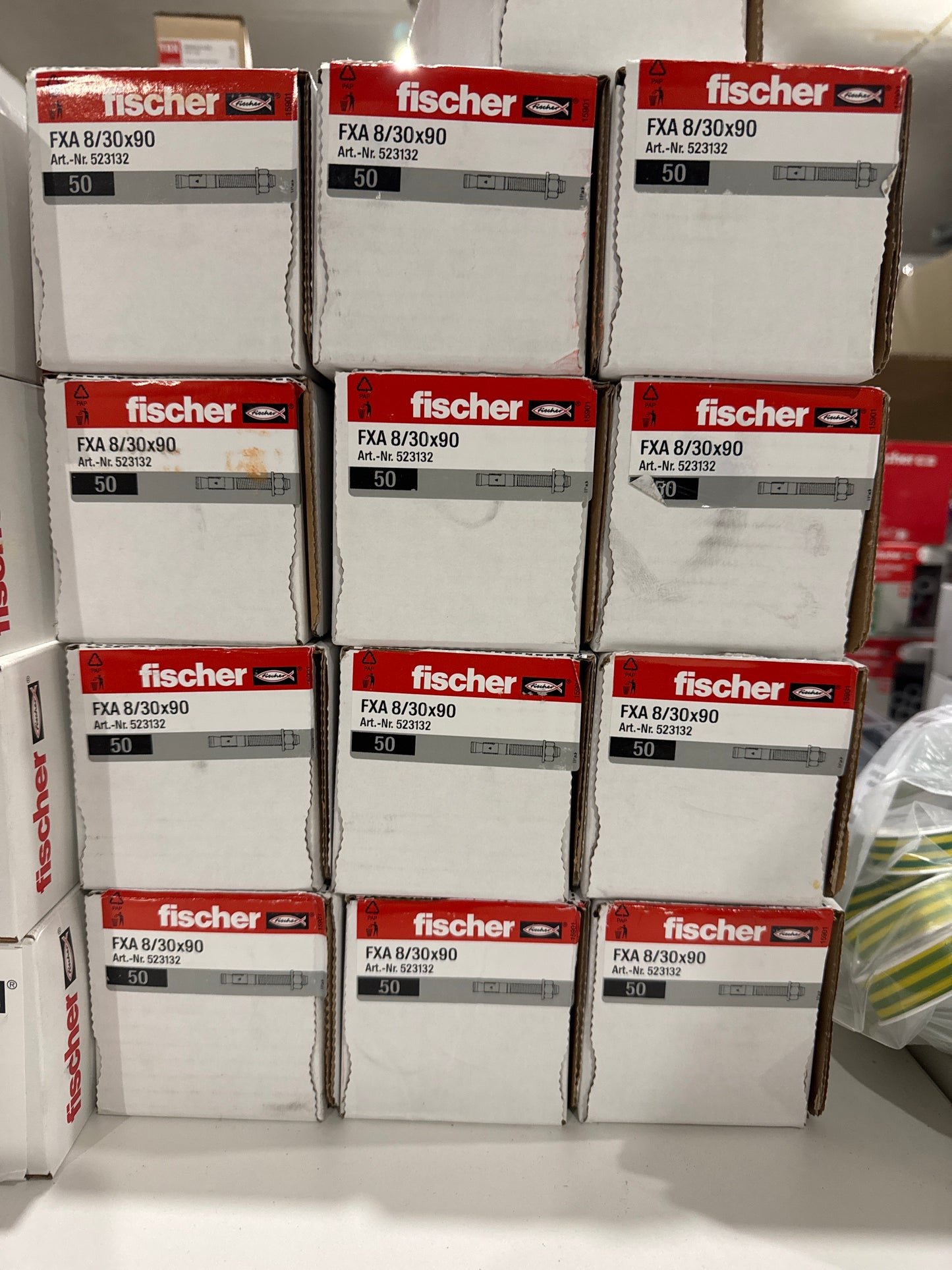 Fischer Schwerlastanker FAX 8/30x90 50 Stück