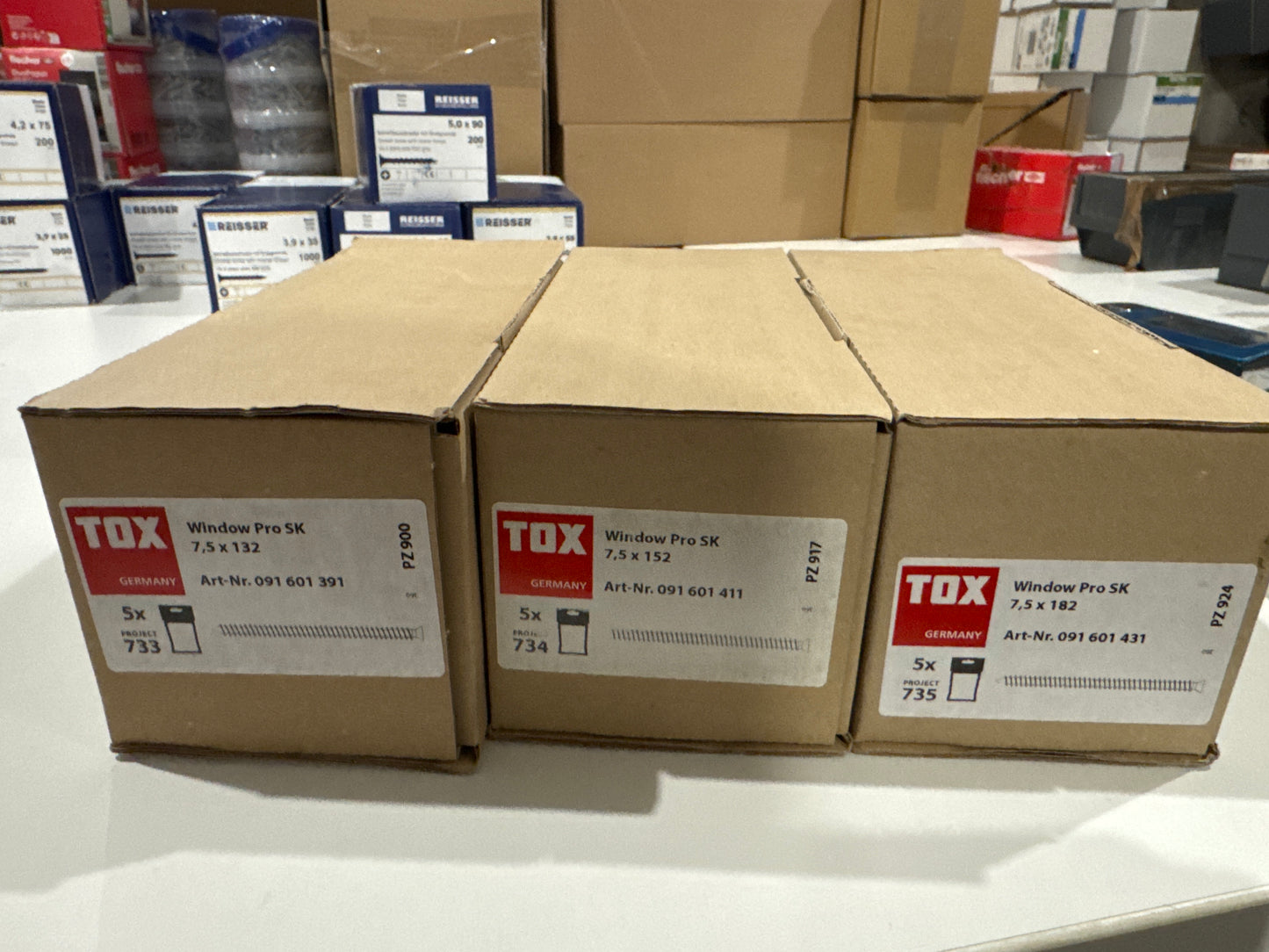 TOX Fensterrahmenschrauben