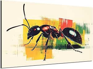 HDF Wandbild Tiere Hell