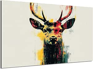 HDF Wandbild Tiere Hell