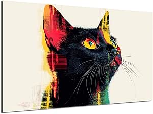 HDF Wandbild Tiere Hell