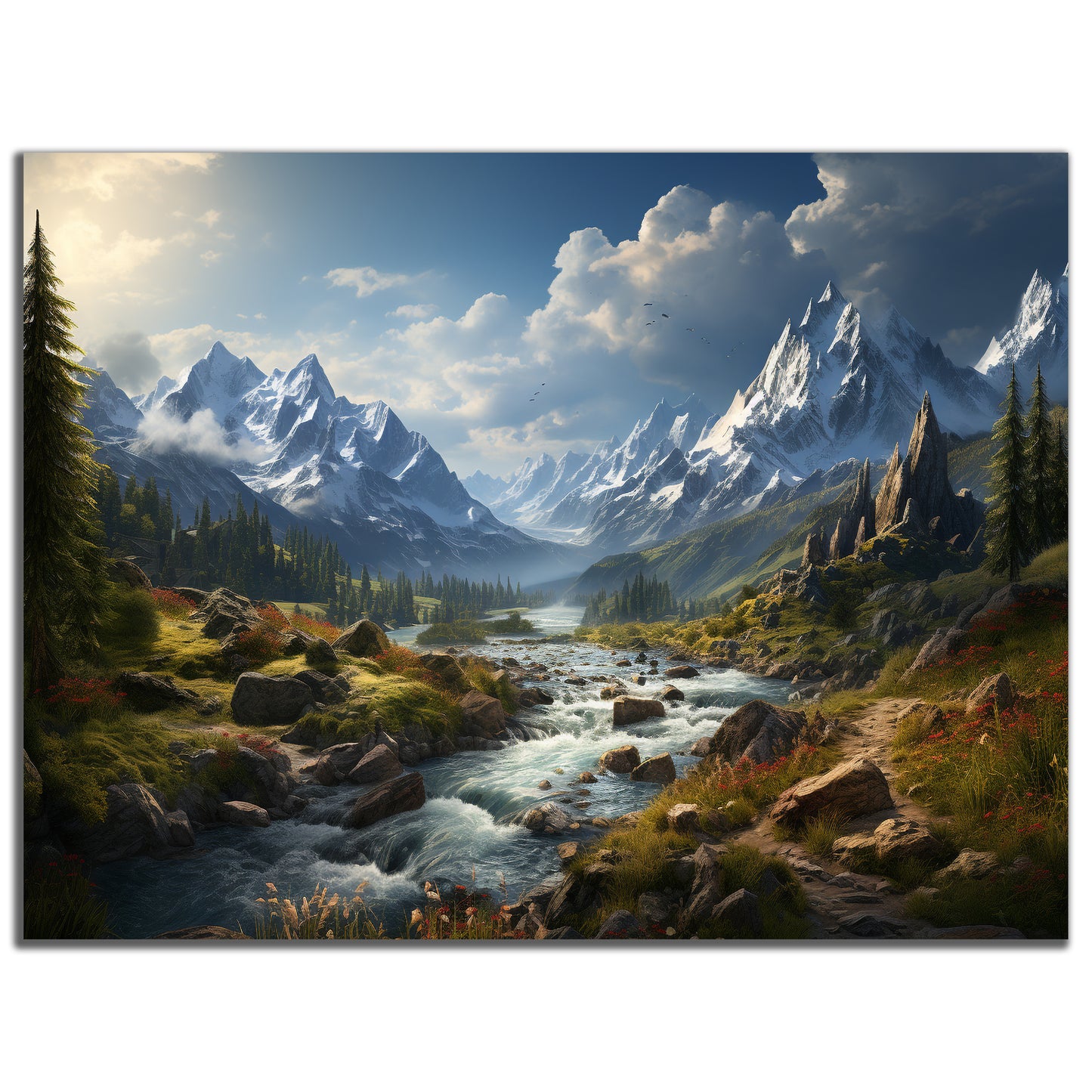 HDF Wandbild Landschaften