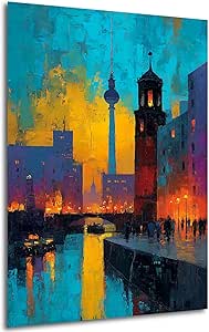 HDF Wandbild Moderne Stadtbilder