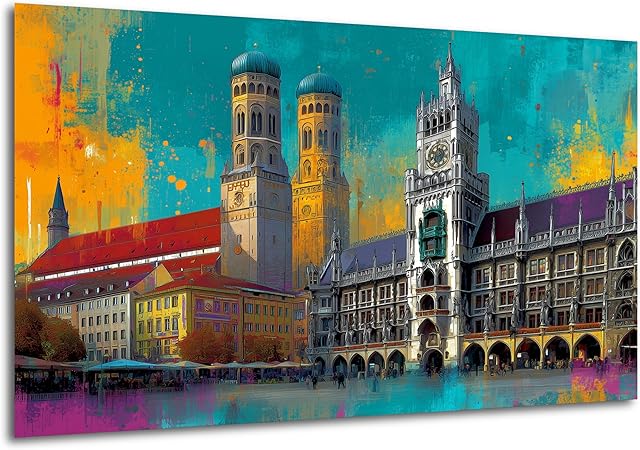 HDF Wandbild Moderne Stadtbilder