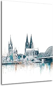 HDF Wandbild Moderne Stadtbilder