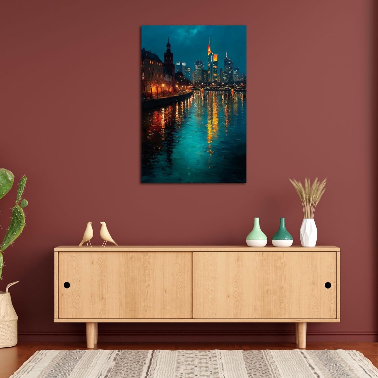 HDF Wandbild Moderne Stadtbilder