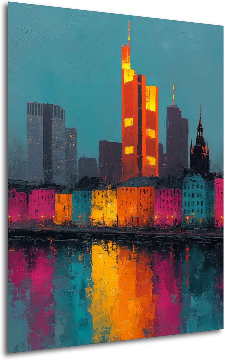 HDF Wandbild Moderne Stadtbilder