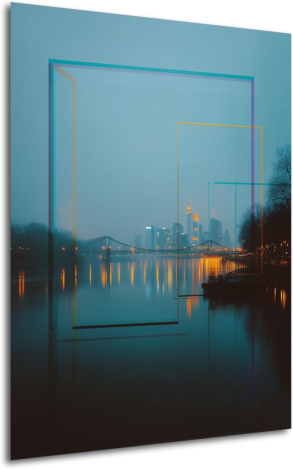 HDF Wandbild Moderne Stadtbilder