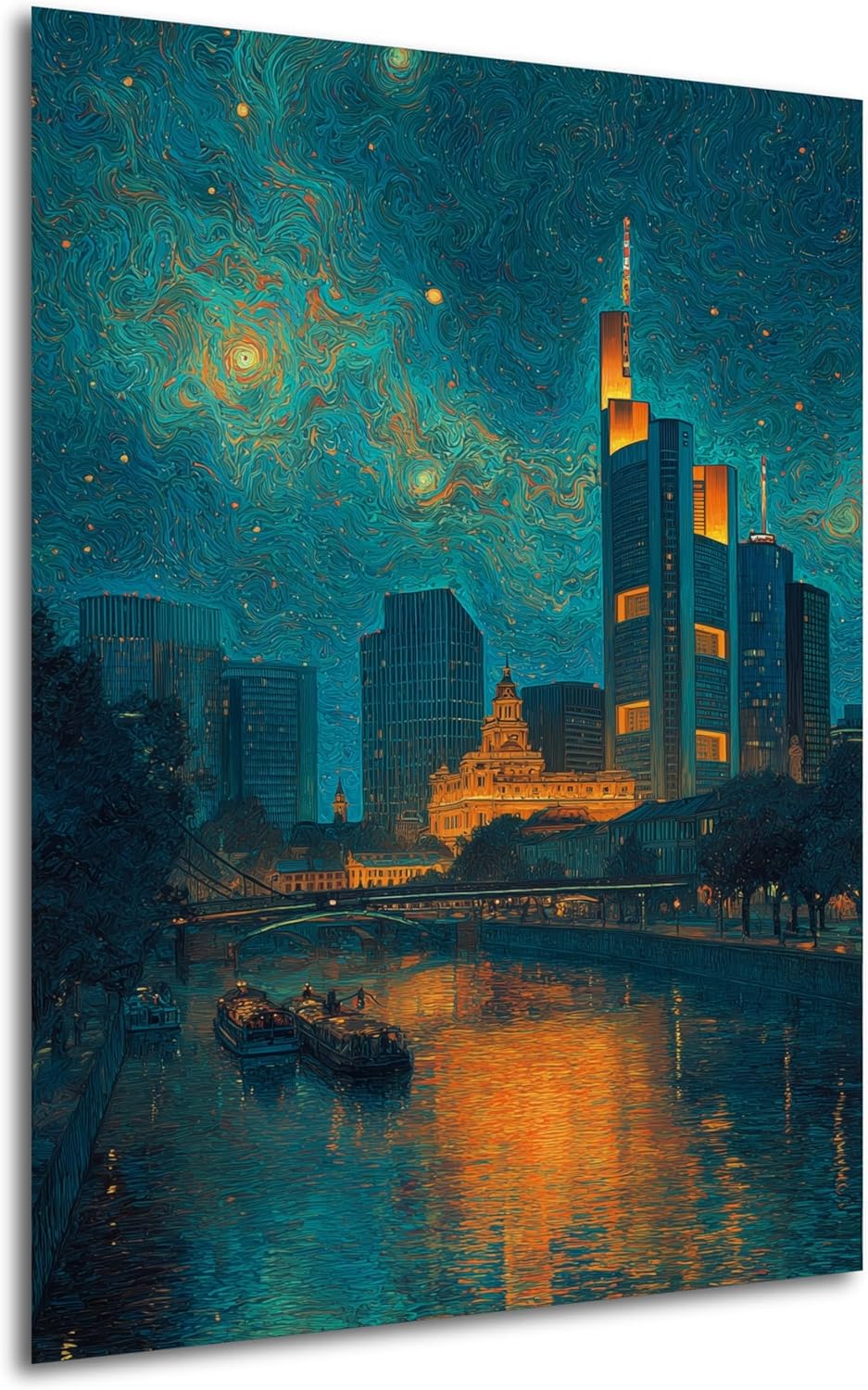 HDF Wandbild Moderne Stadtbilder