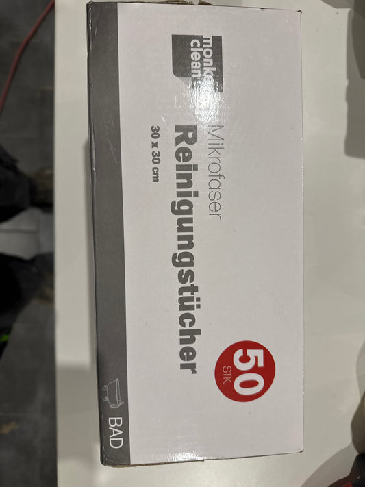 Mikrofaser Reinigunstücher 50stk