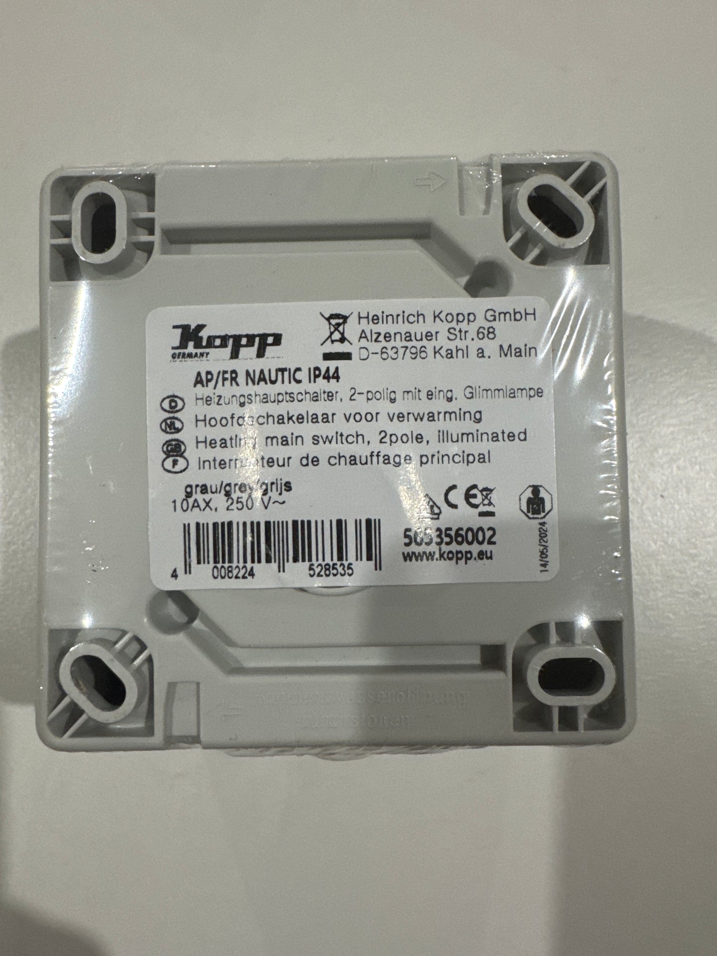 Kopp Heizunghauptschalter
