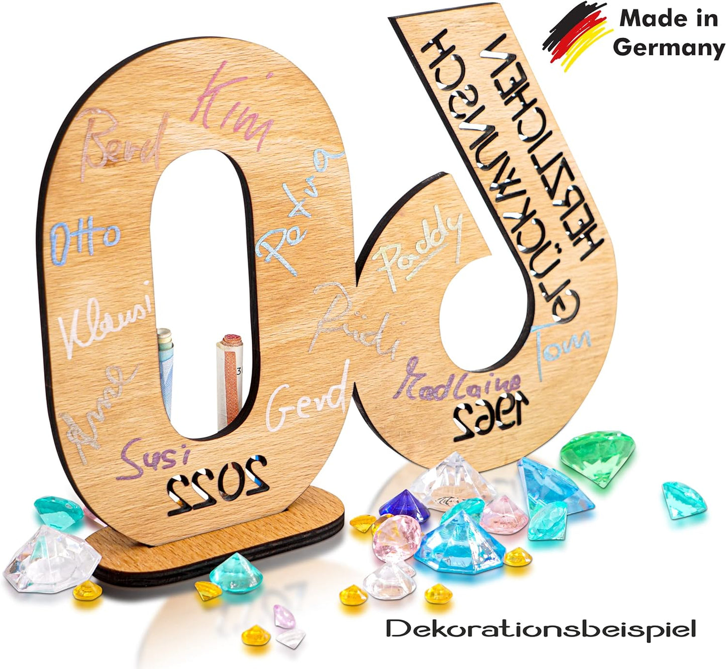 Große Zahl– Geburtstag & Jubiläum Für das aktuelle Jahr