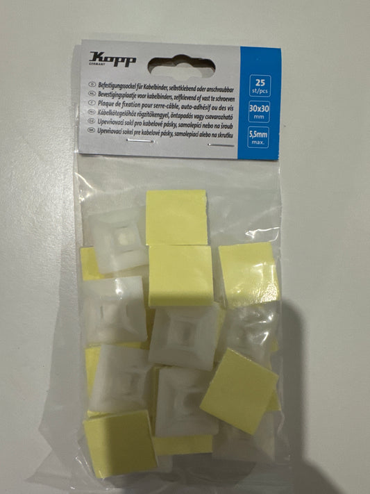 Kopp Befestigungssockel für Kabelbinder