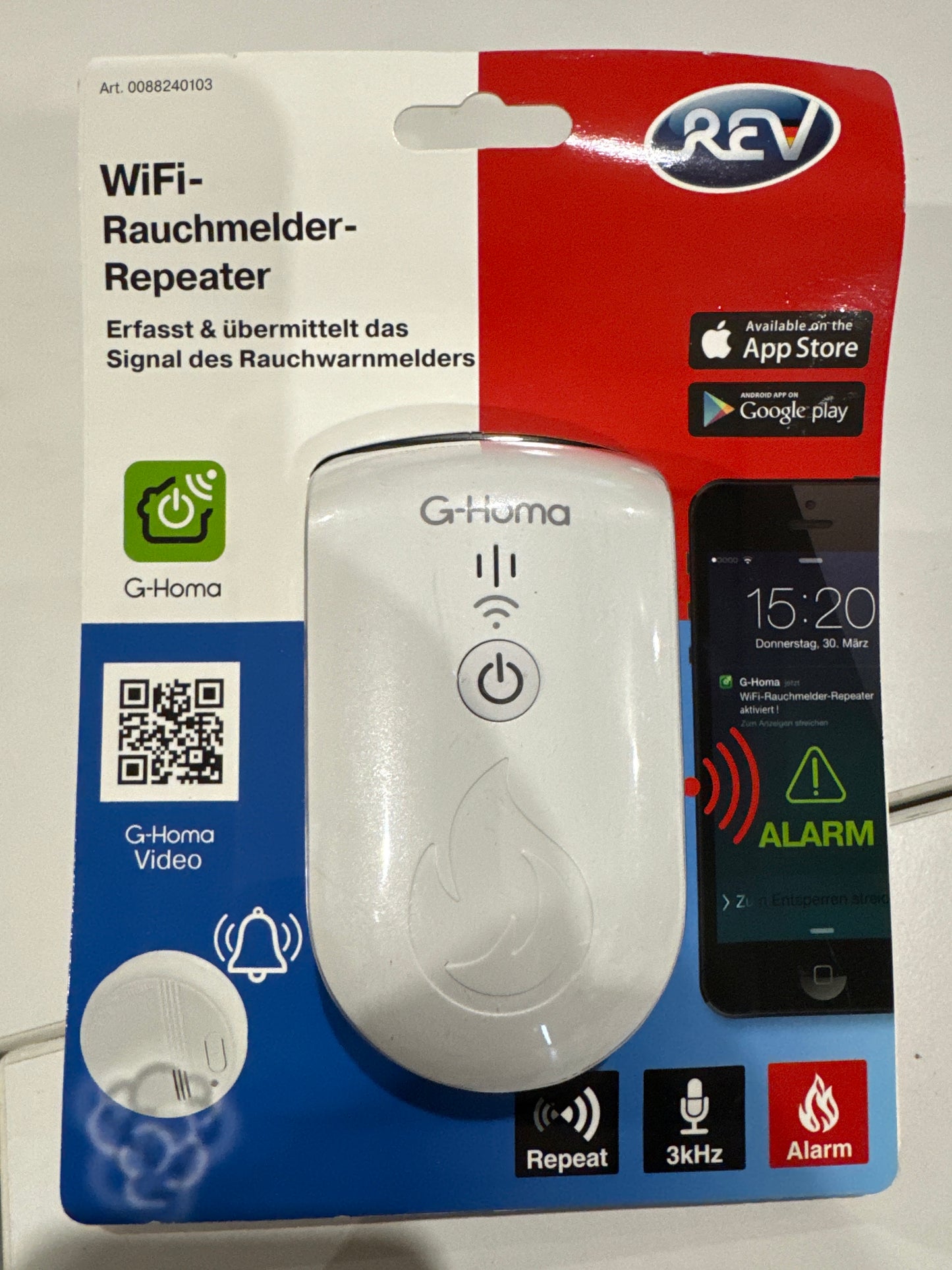 REV WiFi Rauchmelder-Repeater