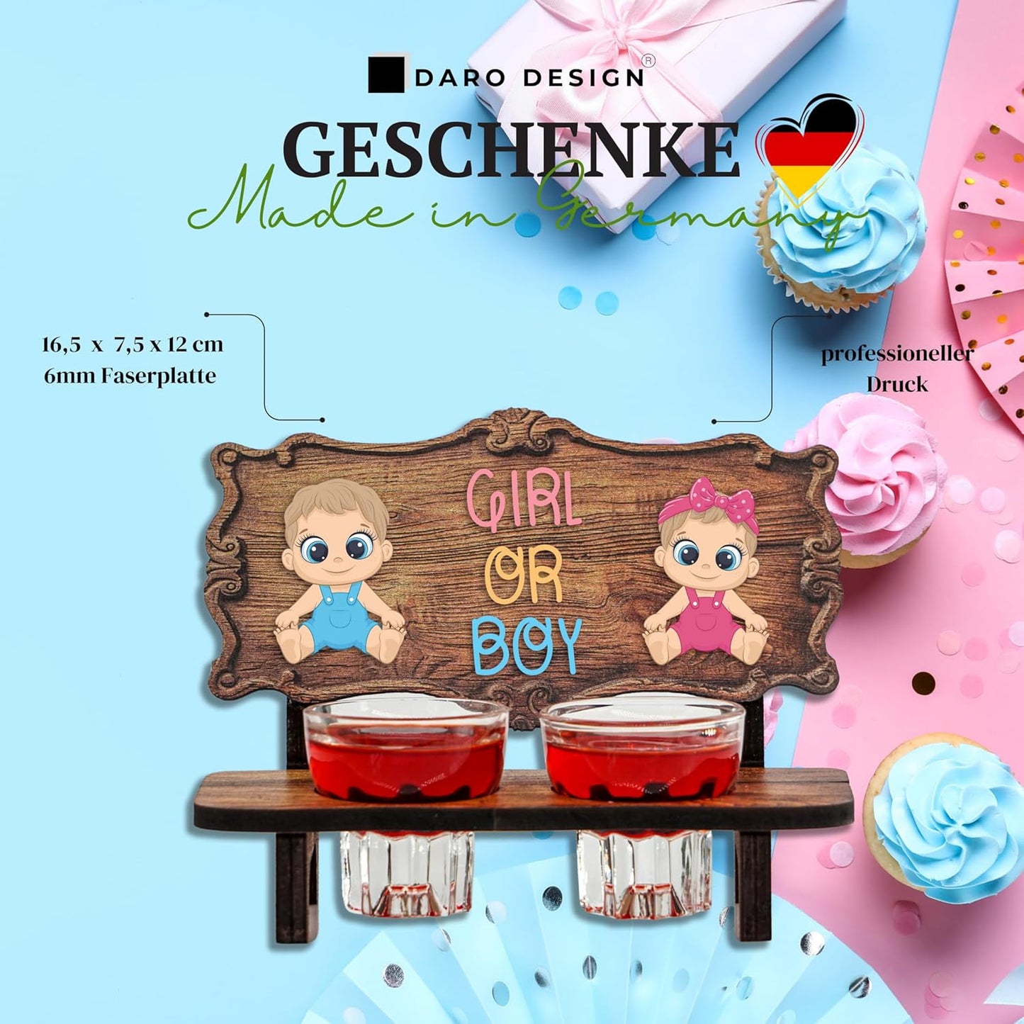Bänke mit Motiven