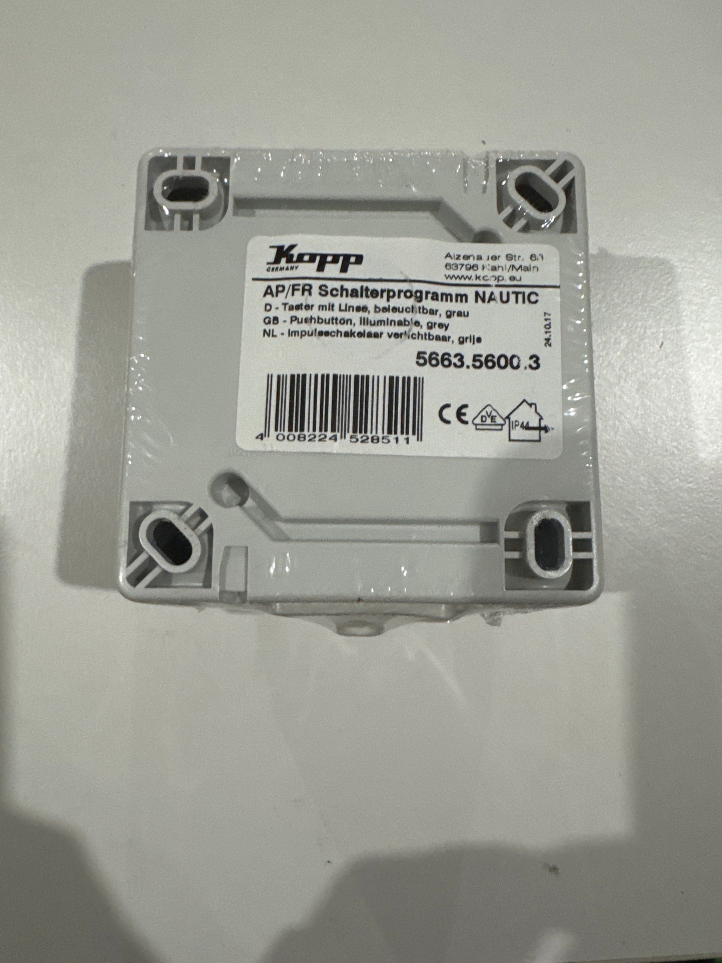 Kopp Taster beleuchtet