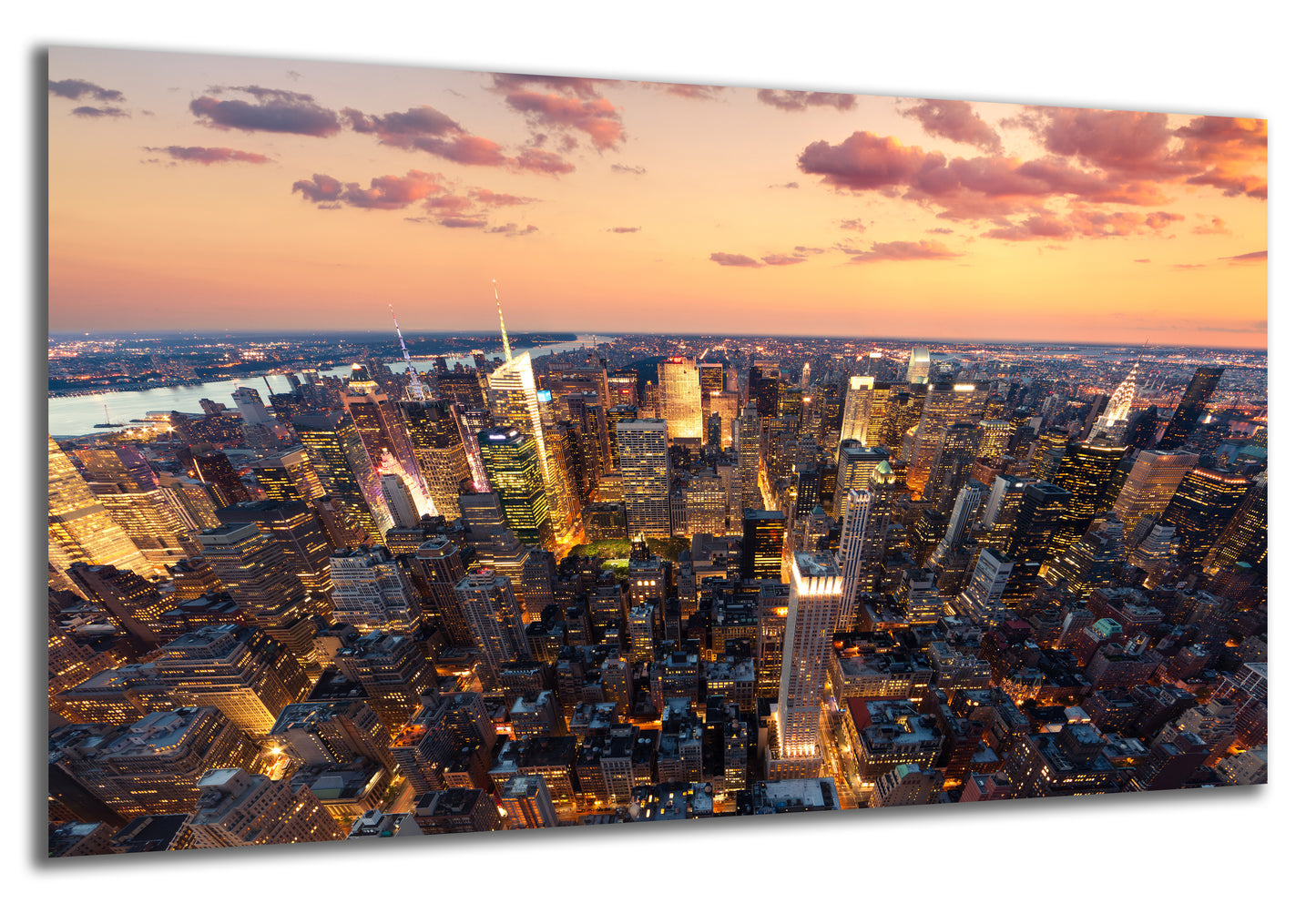 HDF Wandbild Sky City