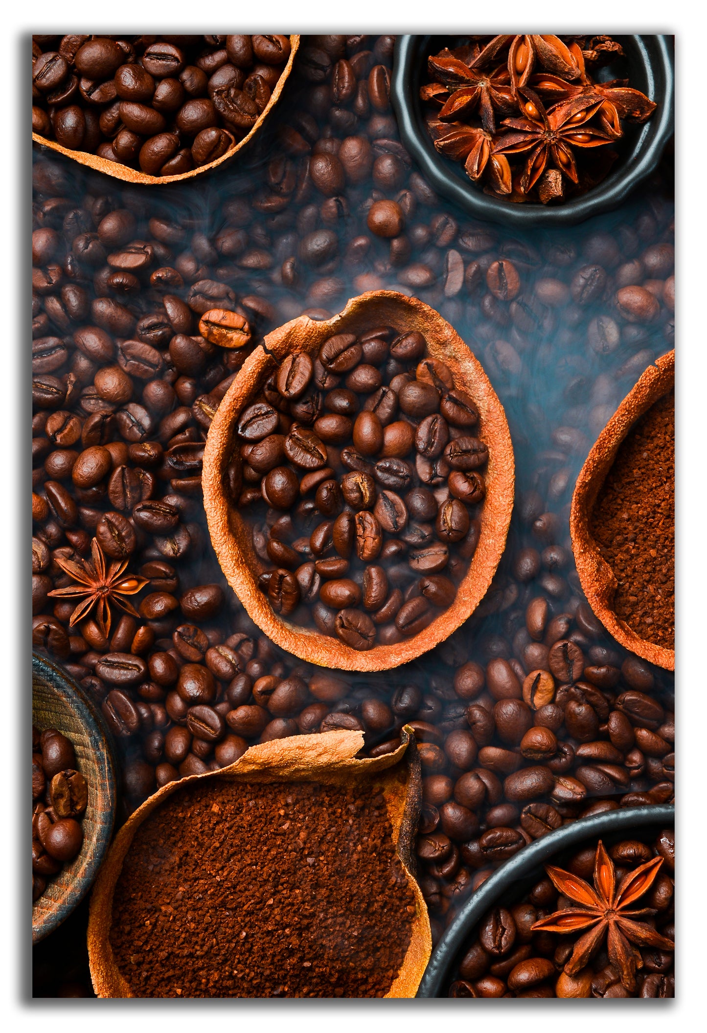 HDF Wandbild Kaffee