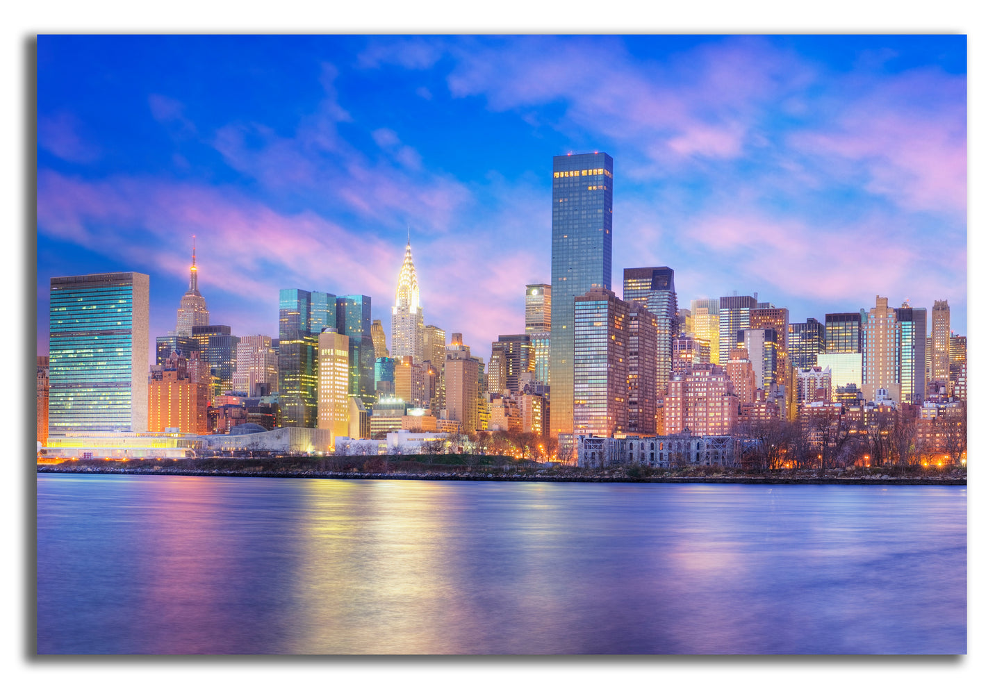 HDF Wandbild Sky City