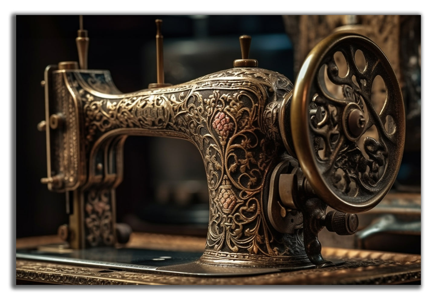 HDF Wandbild selbst erstellt