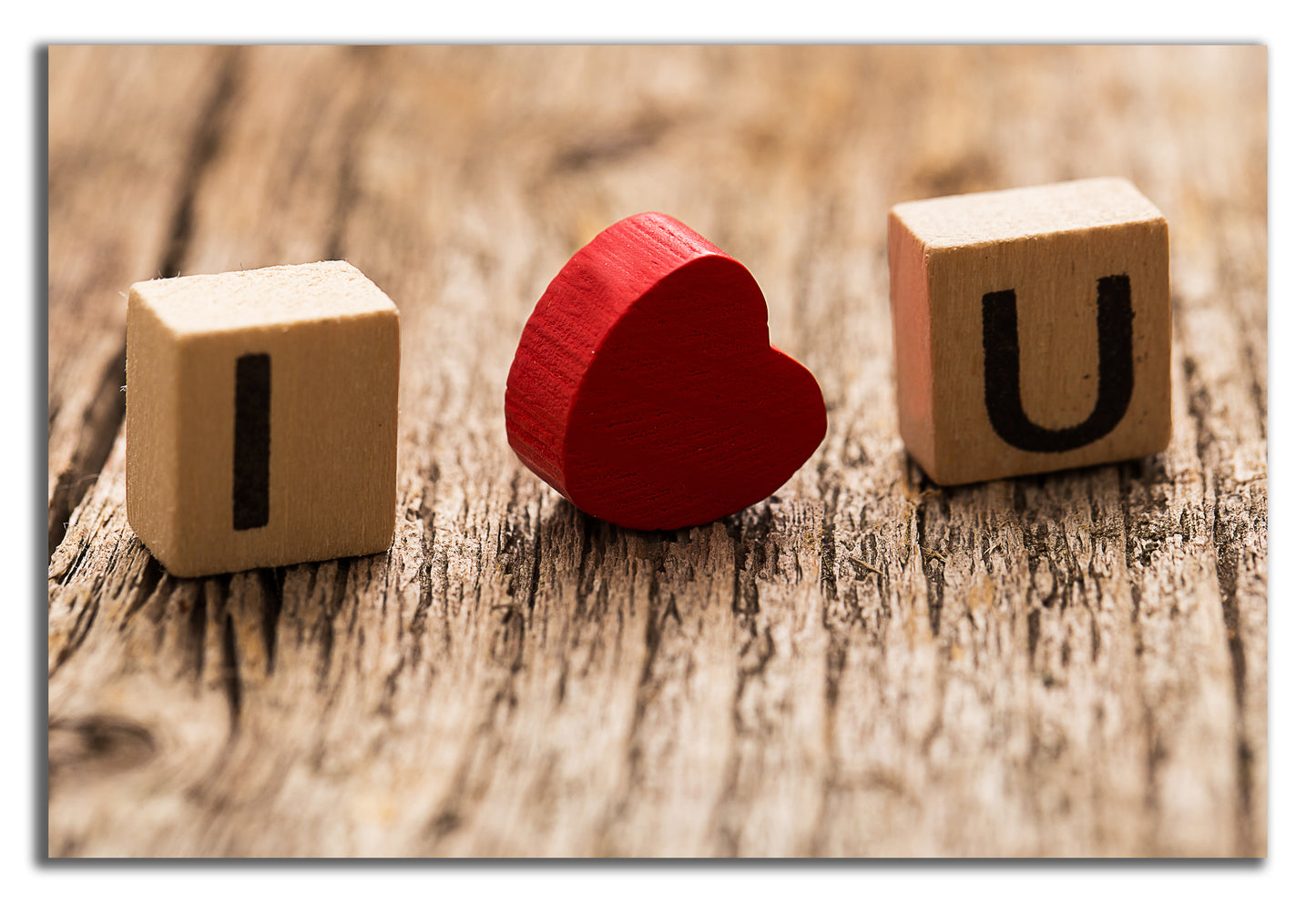 HDF Wandbild Liebe