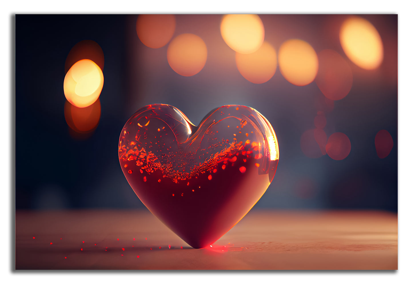 HDF Wandbild Liebe