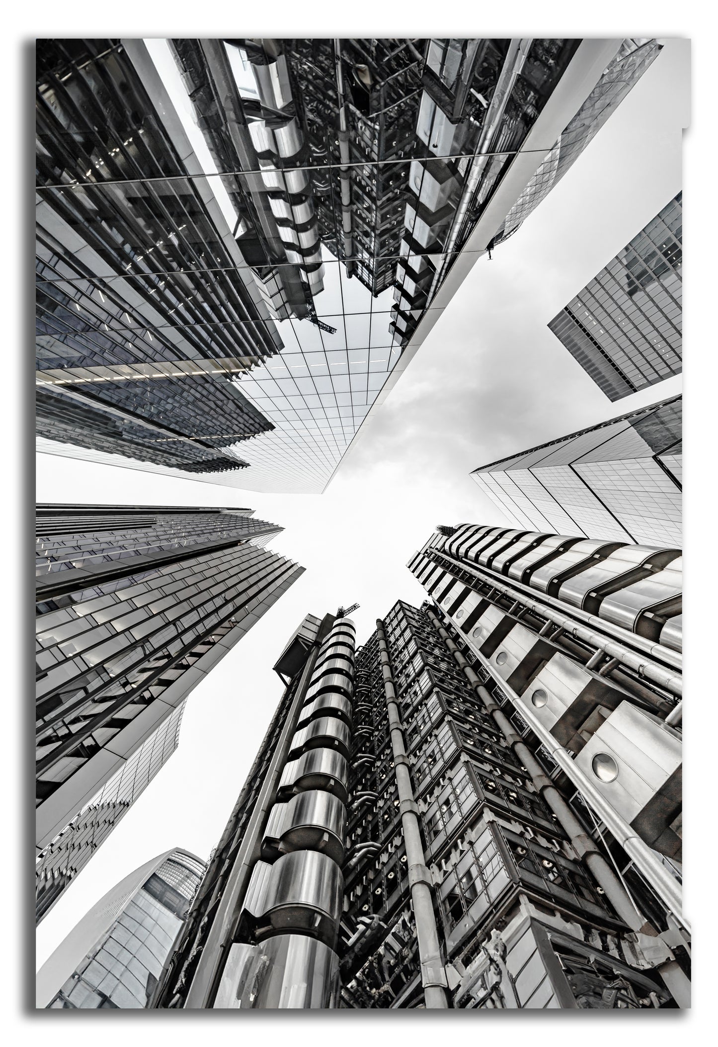 HDF Wandbild Sky City