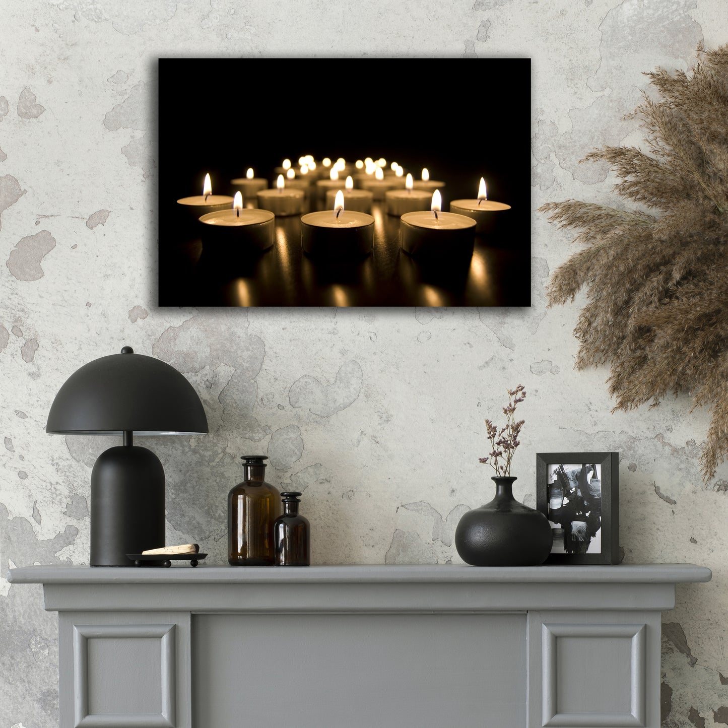 HDF Wandbild Trauer