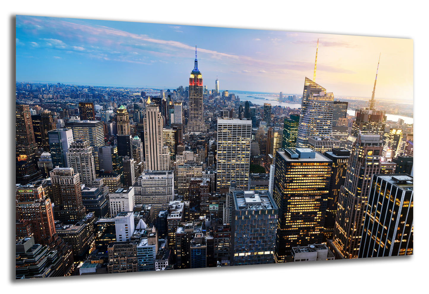 HDF Wandbild Sky City