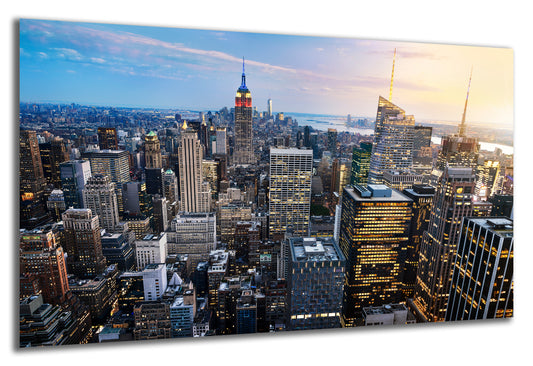 HDF Wandbild Sky City