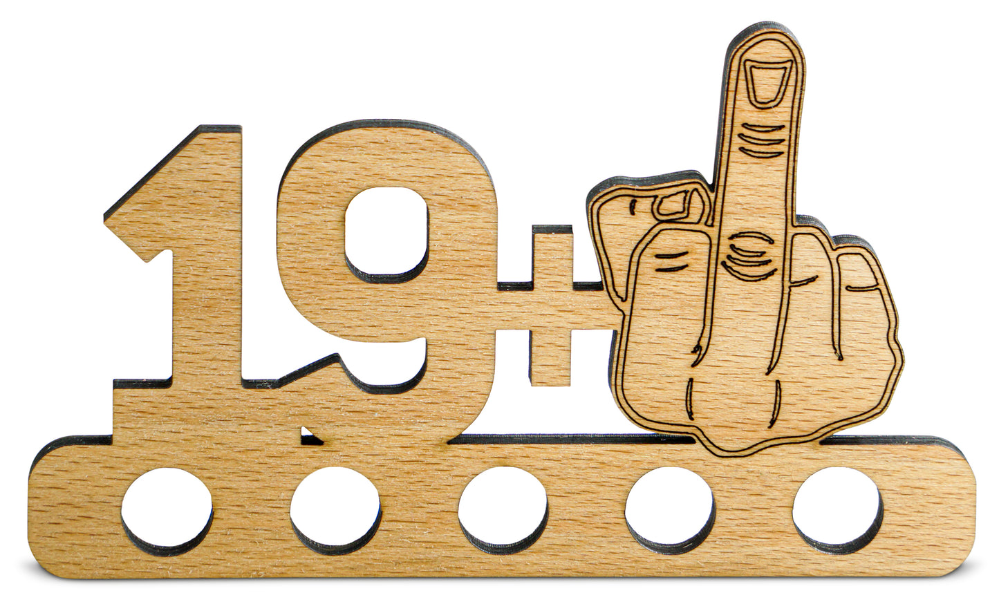 Lustiges Geschenk zum 20. Geburtstag aus Holz/Geld-Geschenk