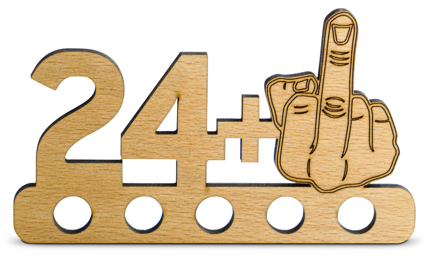 Lustiges Geschenk zum 20. Geburtstag aus Holz/Geld-Geschenk