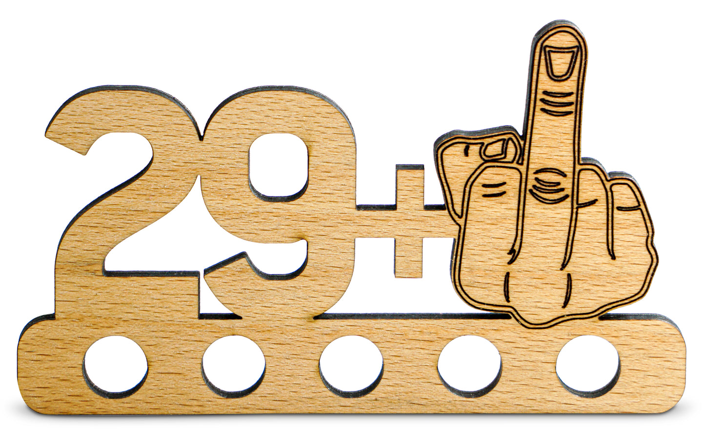 Lustiges Geschenk zum 20. Geburtstag aus Holz/Geld-Geschenk