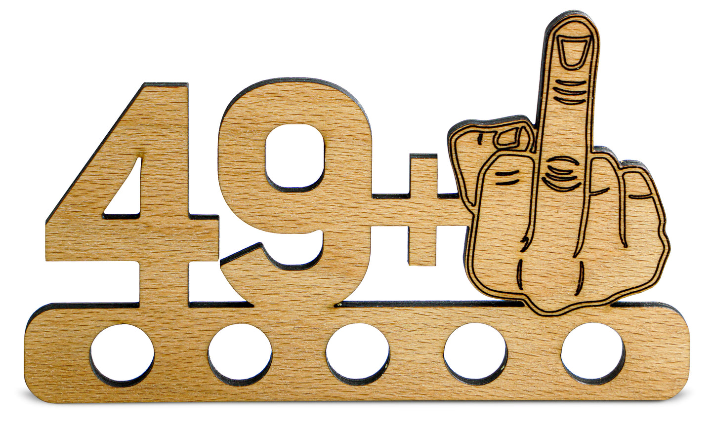 Lustiges Geschenk zum 20. Geburtstag aus Holz/Geld-Geschenk