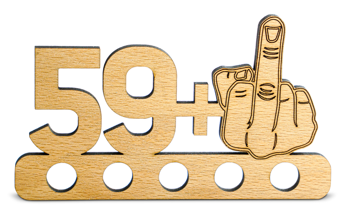 Lustiges Geschenk zum 20. Geburtstag aus Holz/Geld-Geschenk