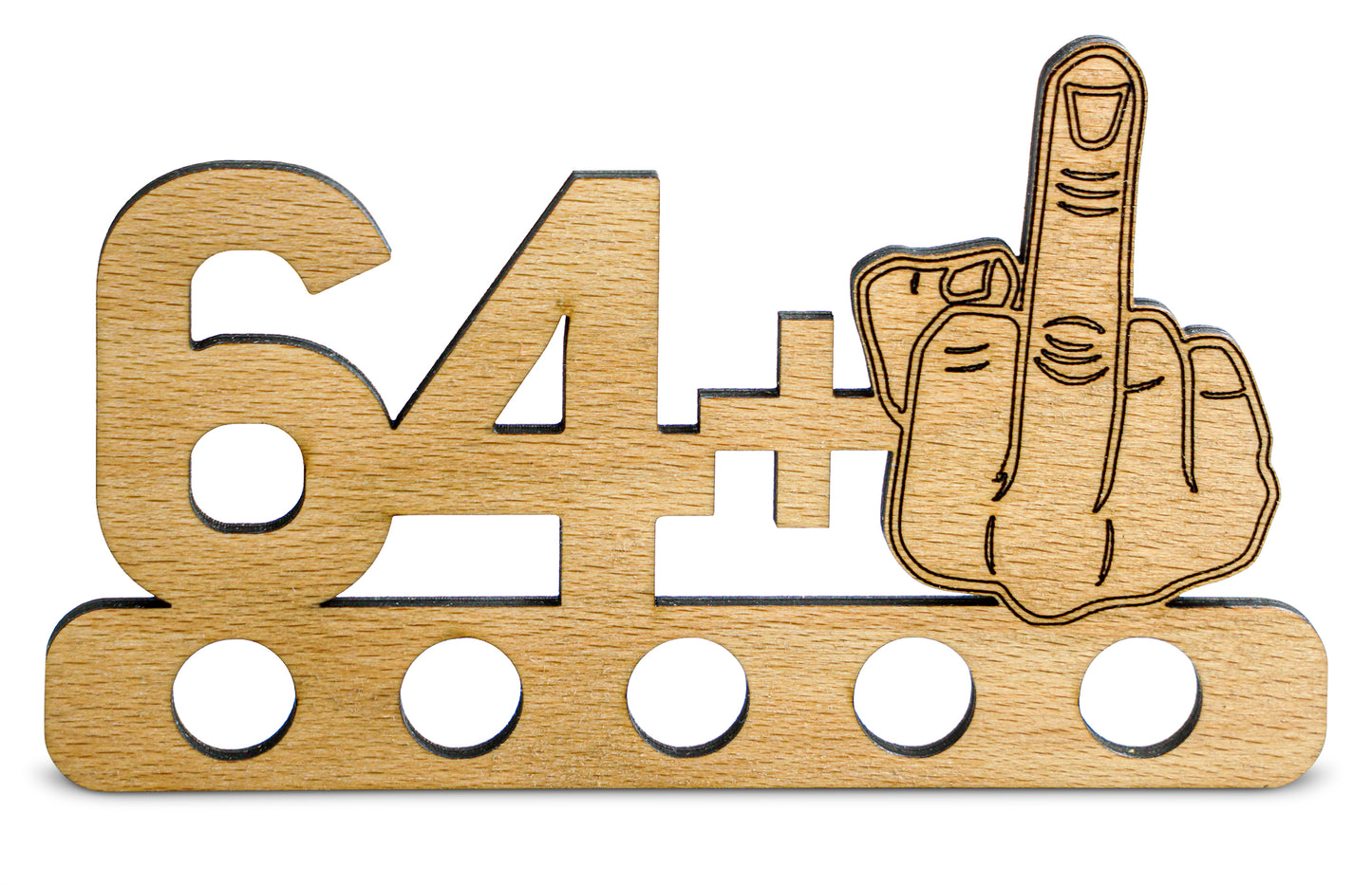 Lustiges Geschenk zum 20. Geburtstag aus Holz/Geld-Geschenk