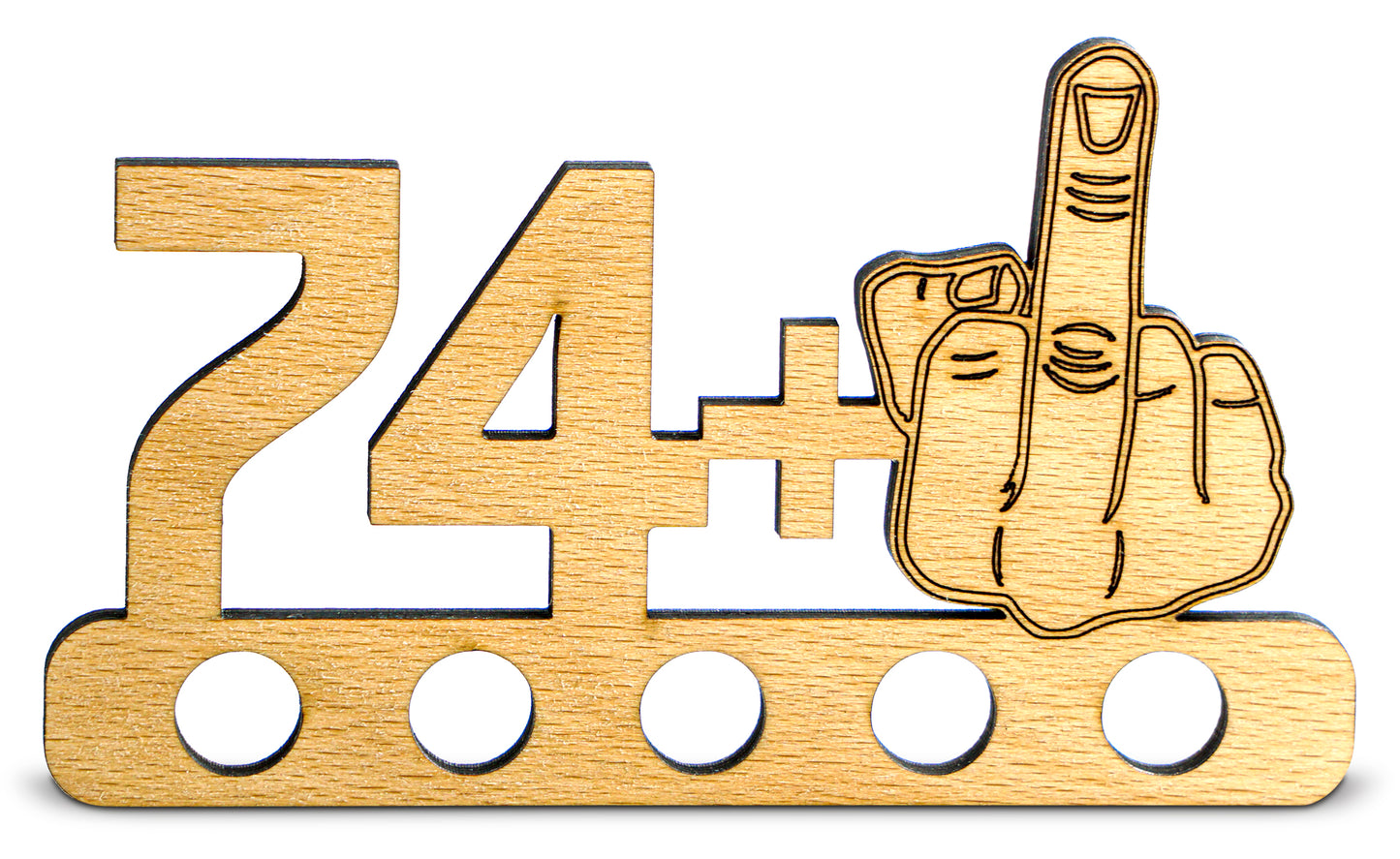 Lustiges Geschenk zum 20. Geburtstag aus Holz/Geld-Geschenk