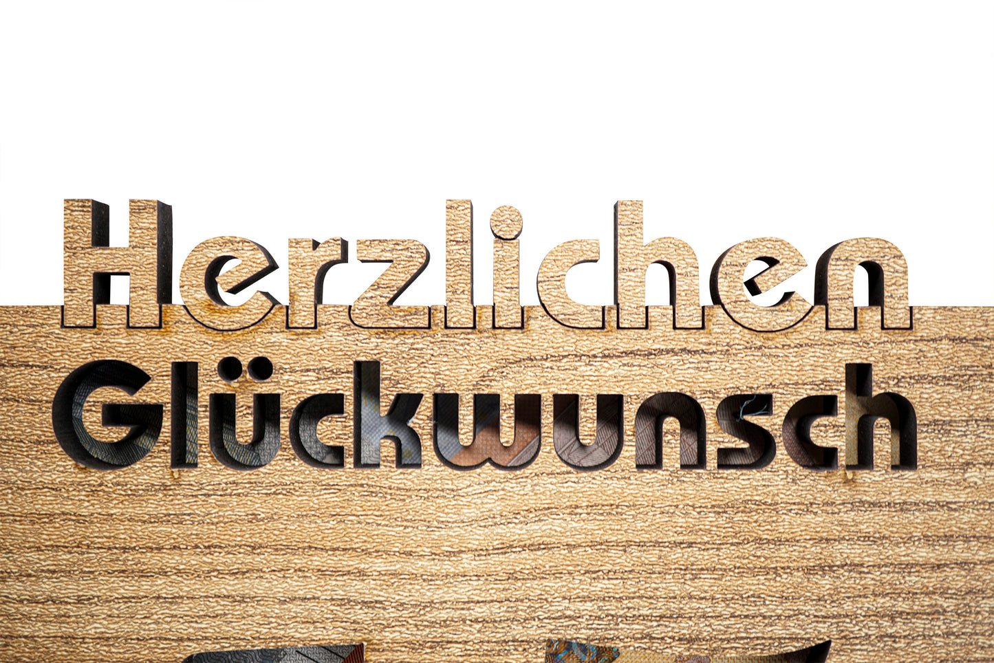 Geldgeschenk Stehend