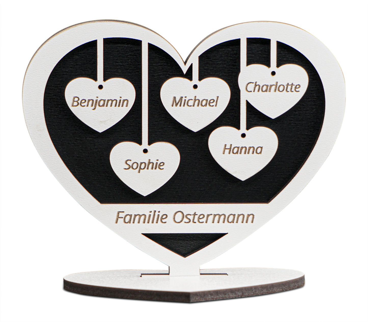 HDF Herzen selbst personalisieren