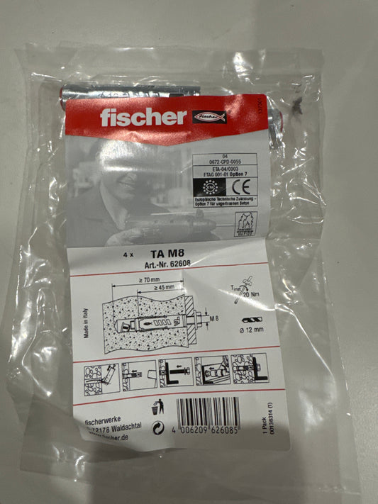 Fischer TA M8 4 Stück