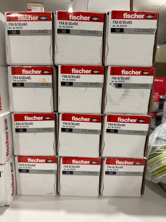Fischer Schwerlastanker FAX 8/30x90 50 Stück
