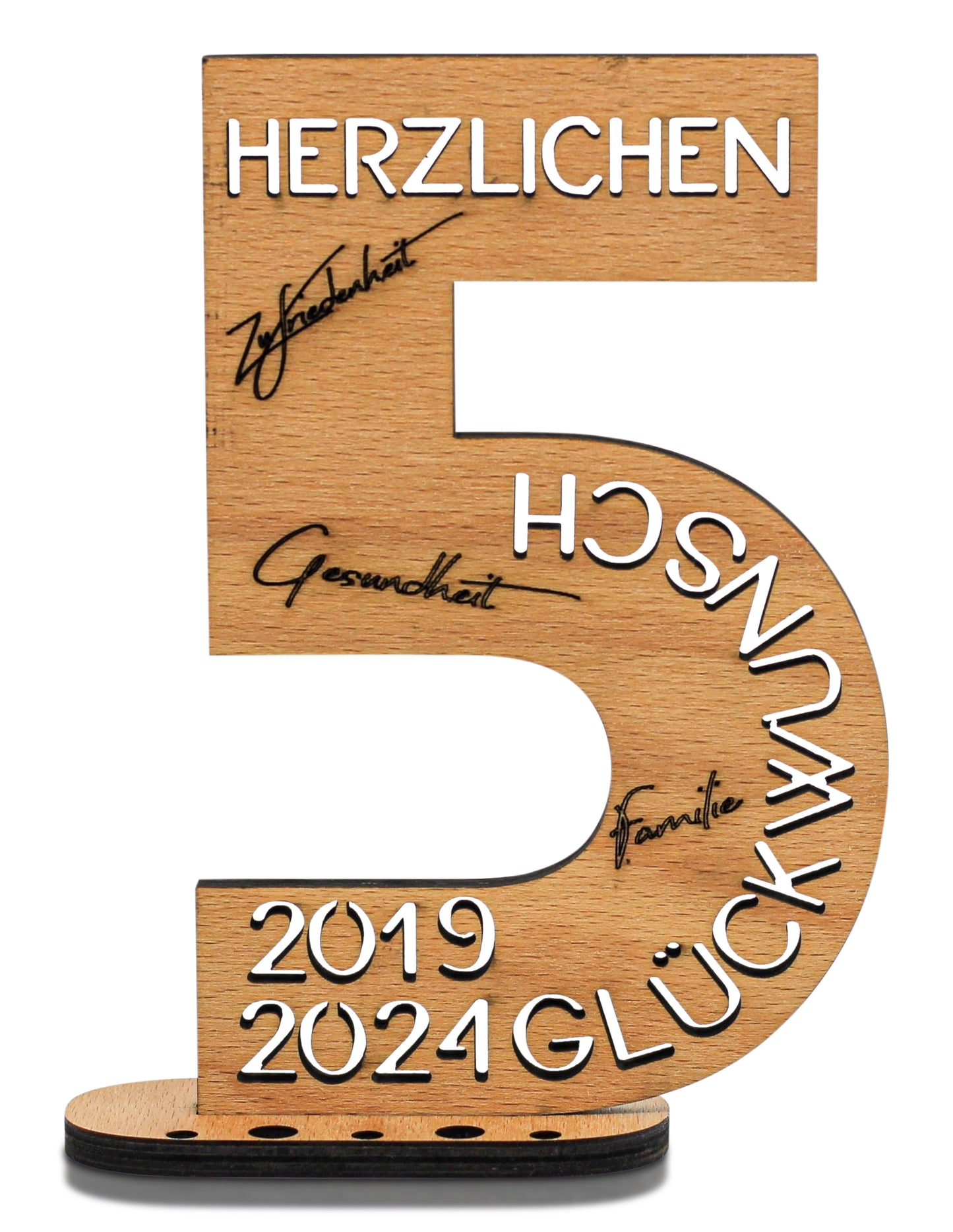 Große Zahl– Geburtstag & Jubiläum Für das aktuelle Jahr