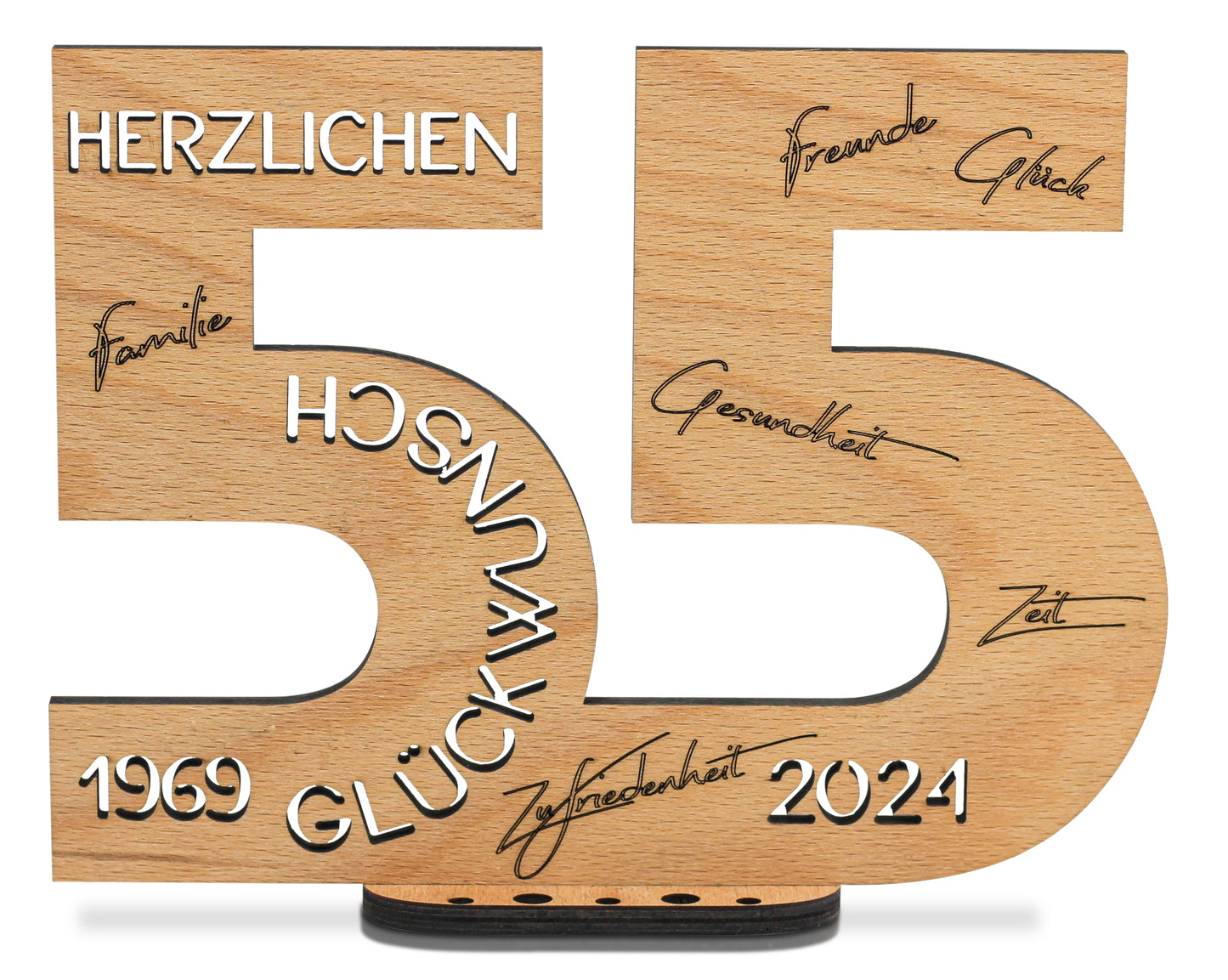 Große Zahl– Geburtstag & Jubiläum Für das aktuelle Jahr